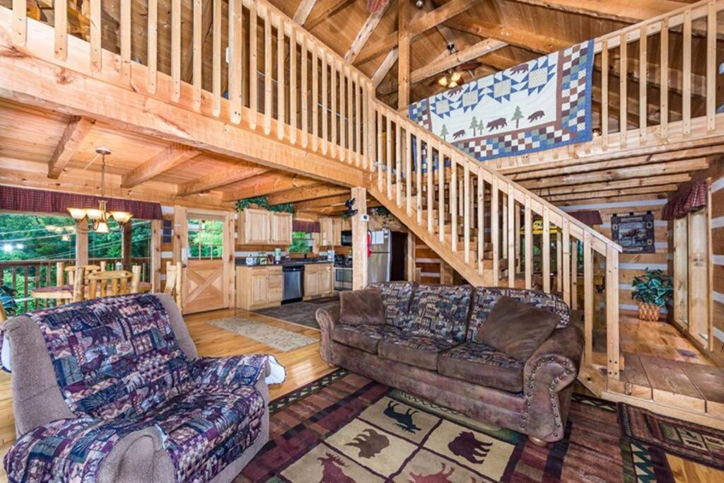 View! Private! Hot Tub,Pool Table,Fireplace,Relax! Sevierville Exterior foto